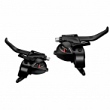 RUČICA MJENJAČA/KOČNICE ST-EF41-7R DS 7BR.V-BRAKE 2 PRSTA CRNA, SAJLA 2050MM, SHIMANO - 2