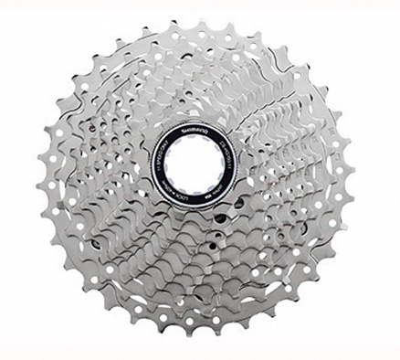 PROSTOKRETNI ZUPČANIK CS-HG70011, 11BR. (11-13-15-17-19-21-23-25-27-30-34T) KAZETA , SREBRNI, SHIMANO