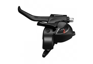 RUČICA MJENJAČA/KOČNICE ST-EF41-L  LV 3BR.V-BRAKE 2 PRSTA CRNA, SAJLA 1800MM, SHIMANO