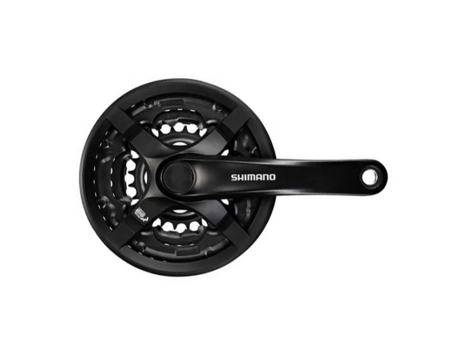 POGON MTB TOURNEY, FC-TY501, 6/7/8 BR.  42X34X24T ,175MM ,CRNI, SHIMANO