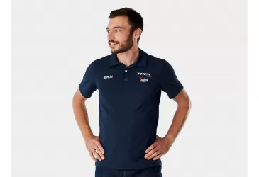 MAJICA SANTINI TREK-SEGAFREDO XL TAMNO PLAVA, MUŠKA, MEN'S TEAM POLO