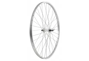 KOTAČ I 28'' / 700C, SIVI ALUMINIJSKI QR ZATVARAČ, OBRUČ 36R