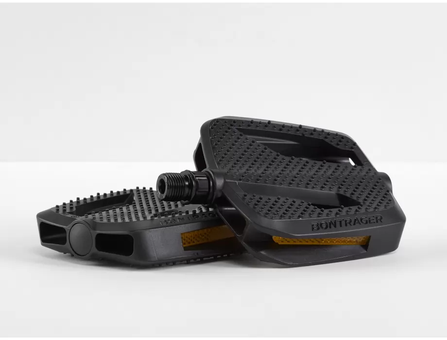 PEDALE BONTRAGER CITY ALU, CRNE