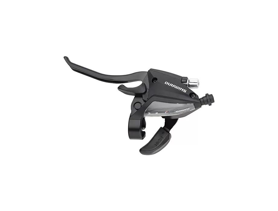 RUČICA MJENJAČA/KOČNICE ST-EF500-L-2A  LV 3BR.V-BRAKE 2 PRSTA CRNA, SAJLA 1800MM, SHIMANO