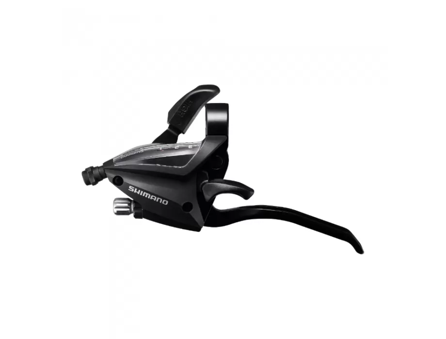 RUČICA MJENJAČA/KOČNICE ST-EF500-L-4A  LV 3BR.V-BRAKE 4 PRSTA CRNA, SAJLA 1800MM, SHIMANO