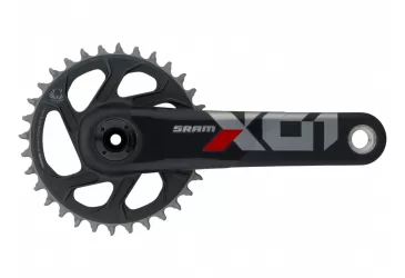 POGON SRAM X01 EAGLE DUB CRANKSET / 175 MM / BLACK