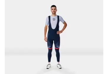 HLAČICE BIB SANTINI TREK-SEGAFREDO MEN'S TEAM REPLICA TRAINING M TAMNO PLAVE