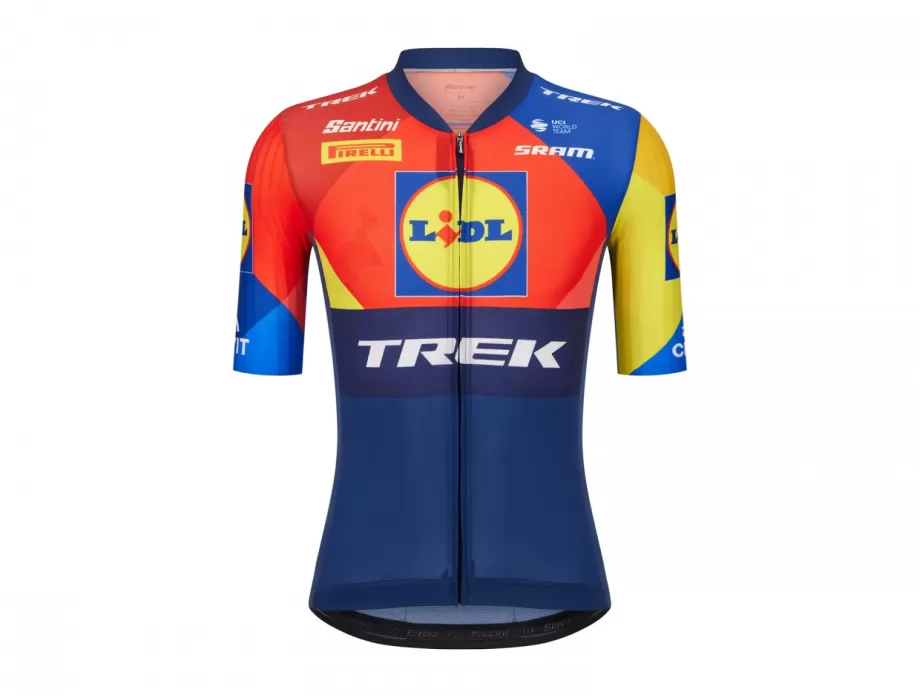 DRES SANTINI LIDL-TREK RSL TEAM MUŠKI L TAMNO PLAVO-ŽUTI