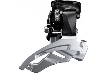 MJENJAČ I SHIMANO ALTUS FD-M2000, ZA TRIPLE POGON, ZA STRAŽNJI 9 BRZINA, DOWN SWING, DUAL PULL, OBUJMICA