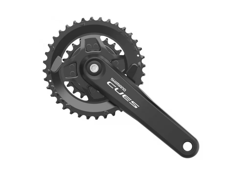 POGON SHIMANO, FC-U4000-2, CUES, FOR REAR 9/10/11-SPEED,175MM,36-22T W/O CG,W/CRANK FIXING BOLT, CHAIN CASE NO