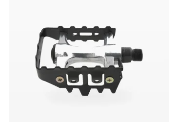 PEDALE MTB ALU  9/16” CRNO-SREBRNE